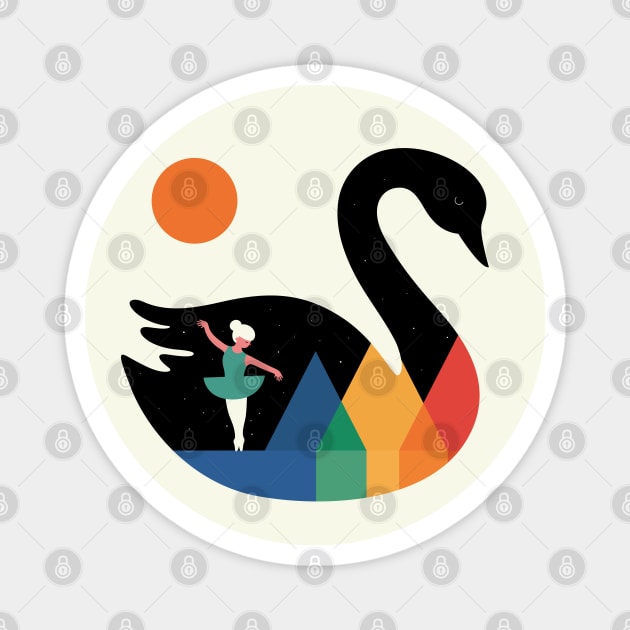 Swan Dance Magnet by AndyWestface